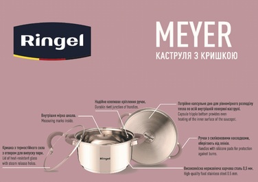 Каструля RINGEL Meyer (2.3 л) 18 см (6479364)