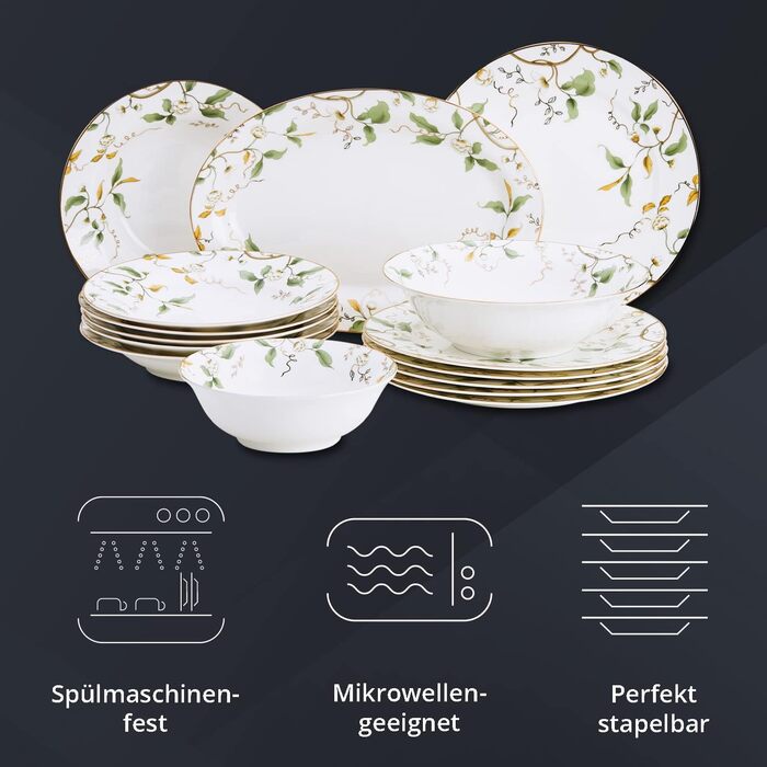 Набір посуду 20 предметів на 6 персон Peill+Putzler Germany