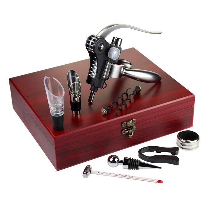 Набор сомельє для вина 10 предметів AMAVEL