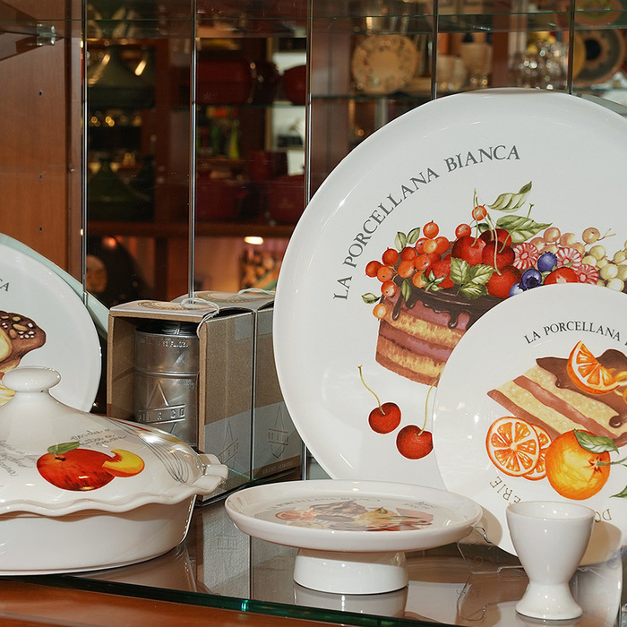 Підставка для десертів La Porcellana Bianca GOLOSERIE, порцеляна, діам. 16 см