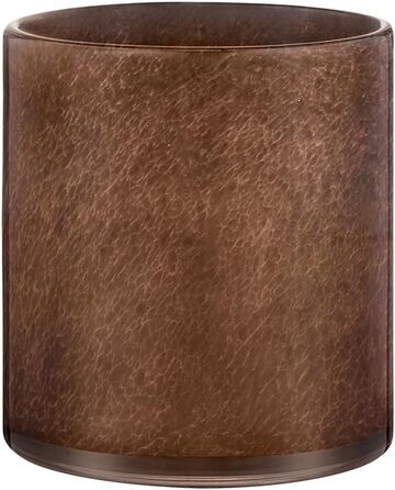 Свічник скляний, розмір M, 12 x 12 см коричневий SAGA Blomus