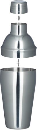 Набір бармена 6 предметів з нержавіючої сталі Relaxdays