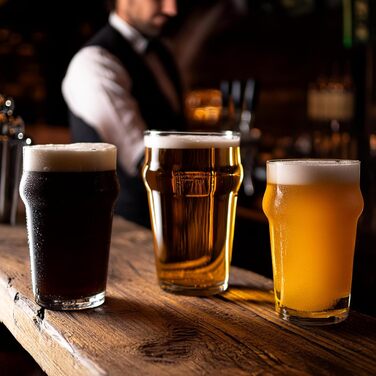 Набор пивных бокалов 6 шт 300 мл Glasmark KROSNO 1992