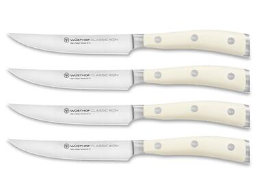 Набор ножей для стейка WSTHOF Classic Ikon, 4 предмета (кремовый)