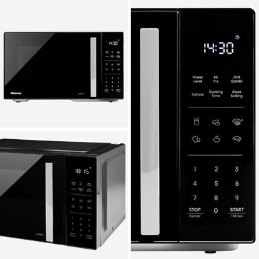 Микроволновая печь 23 л, 900 Вт черный H23MOBS5HC Hisense