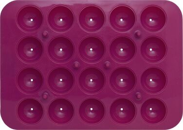Форма для выпечки, 18 x 25 x 4 см, розовая, RBV Birkmann