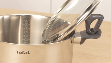 Каструля Tefal Daily Cook з кришкою, 24см, нержавіюча сталь, алюміній, бакеліт