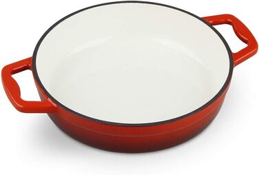 Набір чавунних каструль з кришками, 7 предметів, червоний Carl Schmidt Sohn