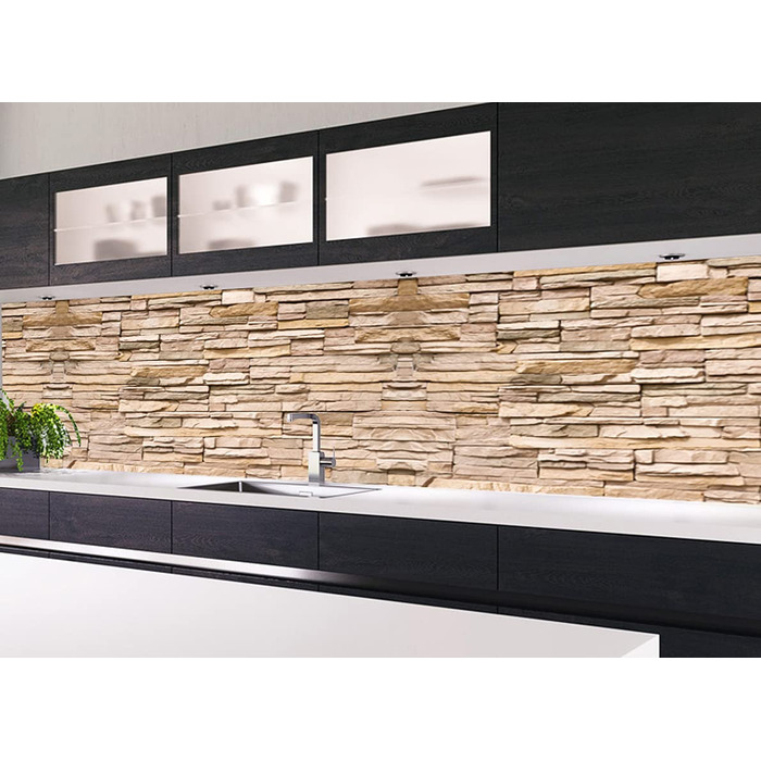 Кухонный фартук брызгозащитный экран 97 x 68 см KLINOO