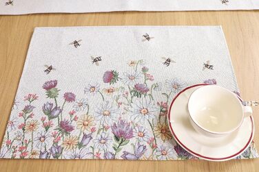 Килимки для серветок набір з 6 шт 35 x 45 см textile idea