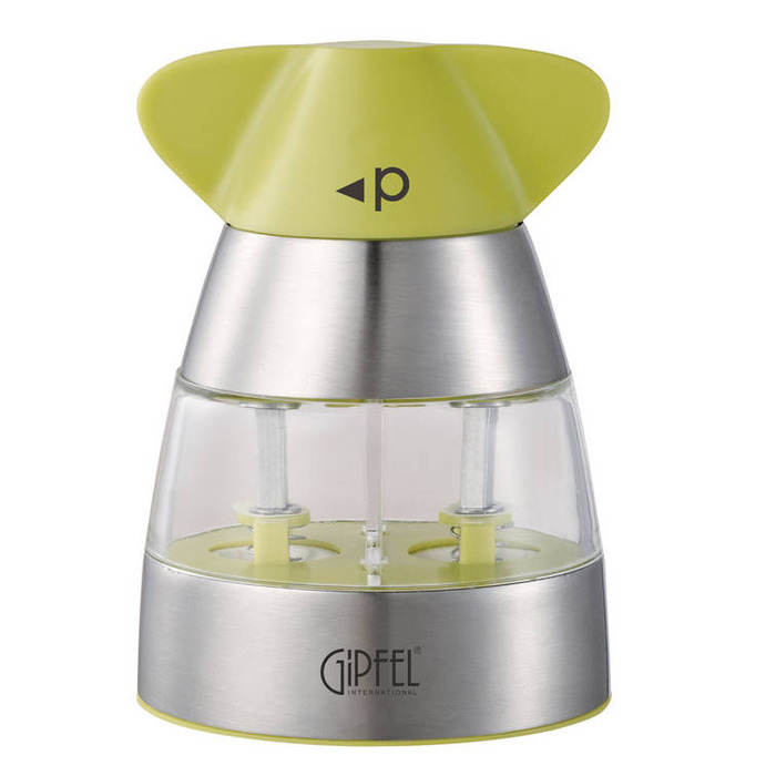 GIPFEL Млин для спецій 8,1 х6, 5х11см Матеріал: ABS cap, SS 304  ceramic grinder 9125 GIPFEL