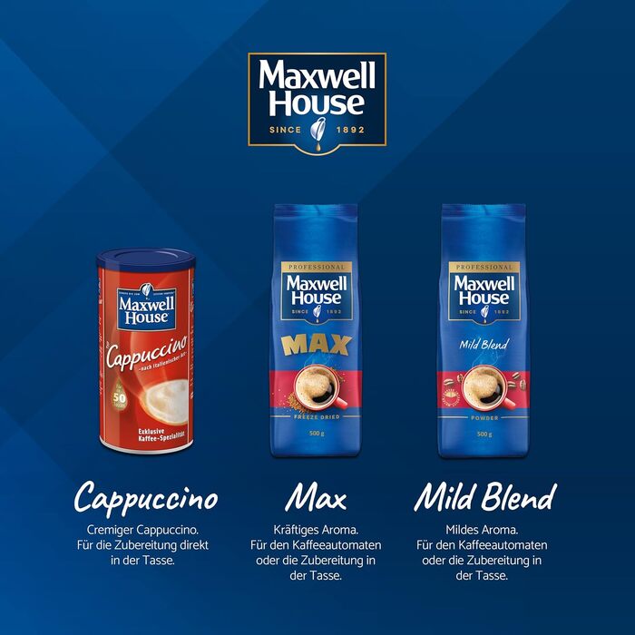 Розчинна кава Max, 500 г Maxwell House