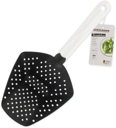 Ложка для процеживания 31 см, черно-белая Arcadalina Fackelmann