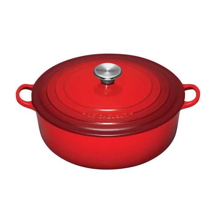 Жаровня для різотто кругла 30 см червона Le Creuset