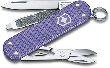 Нож швейцарский 5 функций, 58 мм, фиолетовый Victorinox Classic SD Alox Colors Night Dive