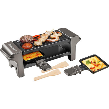 Раклетниця-гриль на 2 персони 350 Вт сірий Titanium Grey Bestron