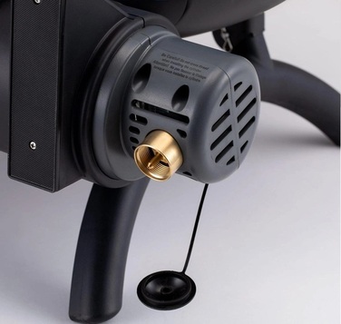 КОМПЛЕКТ Портативний переносний газовий гриль O-GRILL 600T, кремовий + шланг в подарунок! Код: 013370