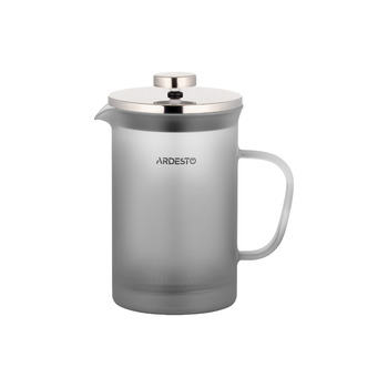 ARDESTO French Press Fresh, 800 мл, Серый, Матовый, Пластик, Стекло