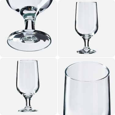 Набор из 6 стаканов для пива 385 мл KADAX