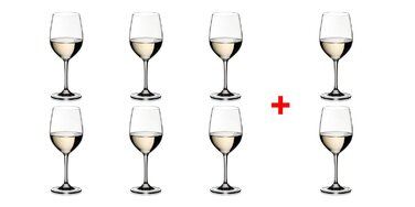 Набор из 8 бокалов для белого вина Вионье/Шардоне 370 мл,  Vinum Riedel