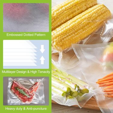 Вакуумные пакеты 150 пакетов – 15x25 см (50), 20x30 см (50), 28x40 см (50) Bonsenkitchen