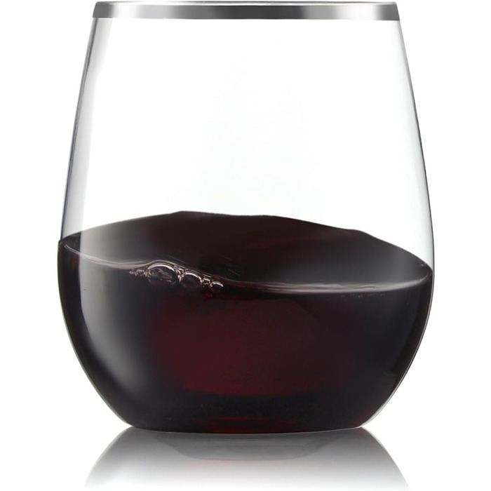 Пластиковые бокалы для вина без ножки 32 шт 340 мл CHATEAU FINE TABLEWARE