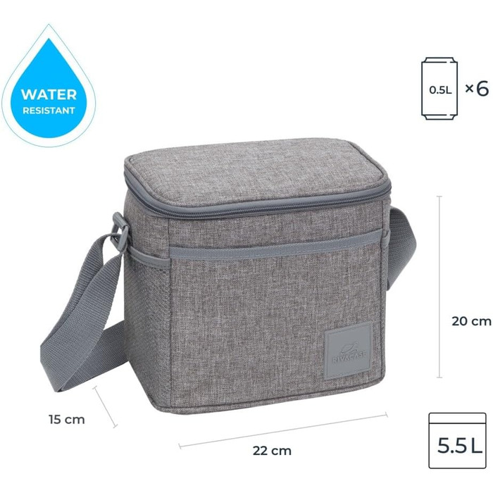 Термосумка 5,5 л Rivacase