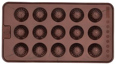 Форма для приготування шоколадних цукерок, 2 шт, 11,5 х 21 см, RBV Birkmann