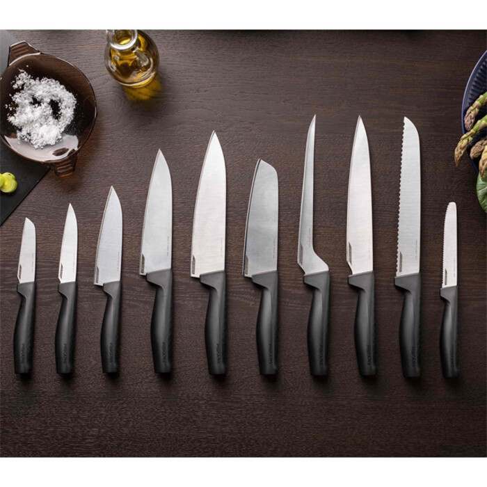 Нож для шеф-повара большой Fiskars Hard Edge 21 см (1051747)