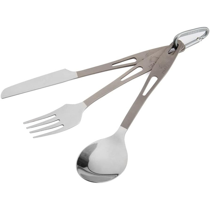 Набір столових приборів з титану 3 предмета TOAKS