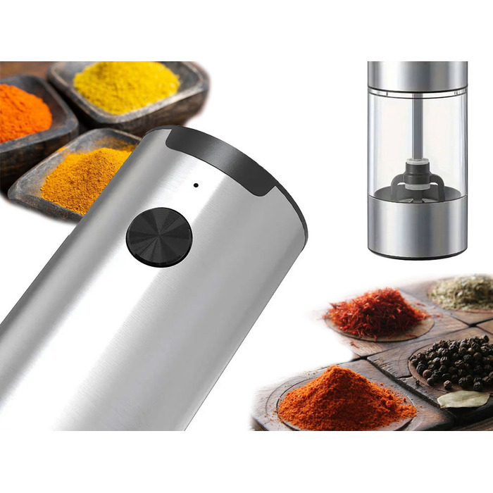 Электрическая мельница для соли и перца GRILLI 777491 Код: 013010