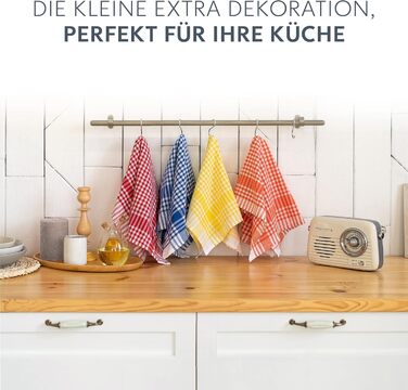 Набір з 10 рушників для кухонного посуду, бавовна Twinzee