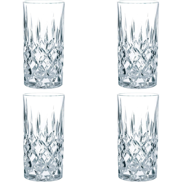 Набір склянок для лонгдрінків 375 мл, 8 предметів, Noblesse Nachtmann