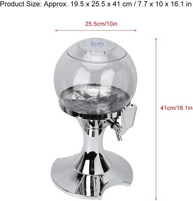 Диспенсер для напоїв з відсіком для льоду 3,5 л Miskall