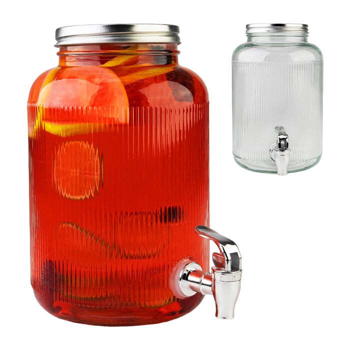 Диспенсер для напитков с краном 4 л SUPERBUTELKI.PL