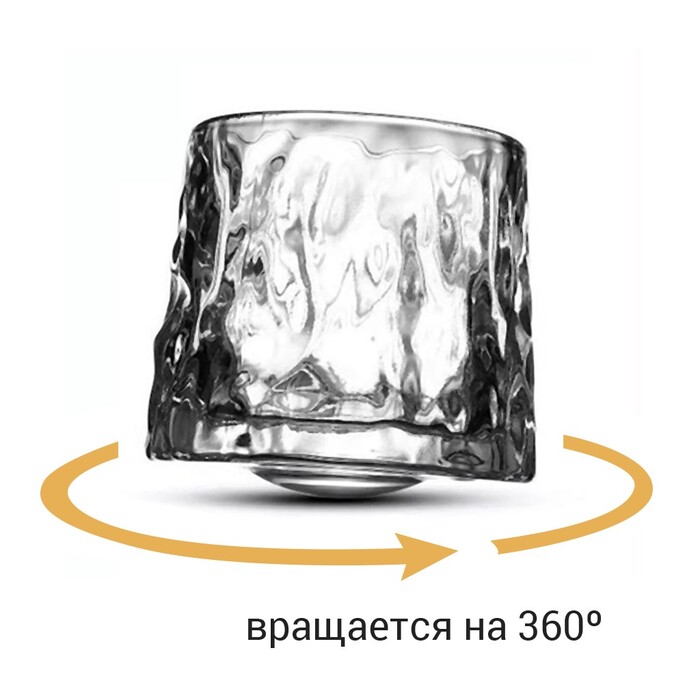 Набір Fissman з 2-х бокалів для віскі 180 мл скло (16500)