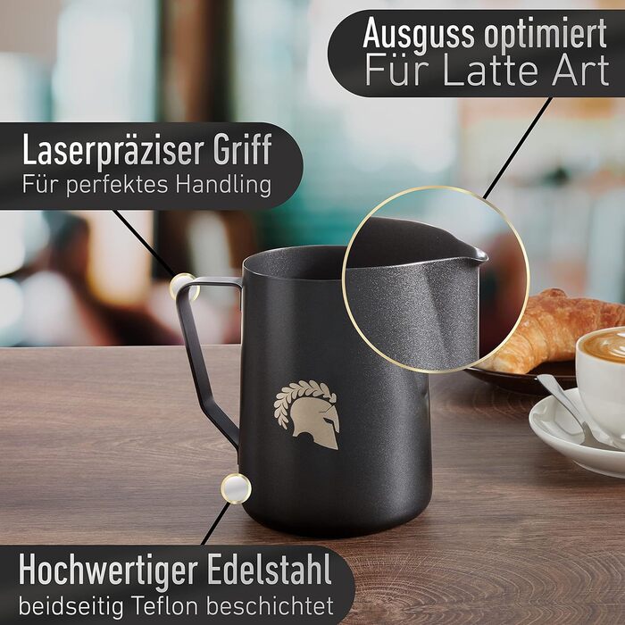 Ковші для молока 1000 мл Barista Legends