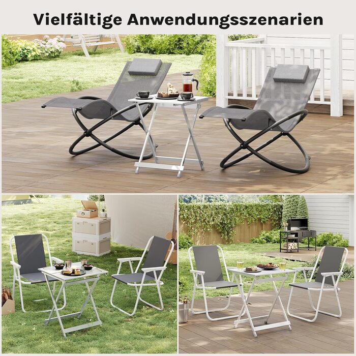 Складной алюминиевый стол для кемпинга WOLTU