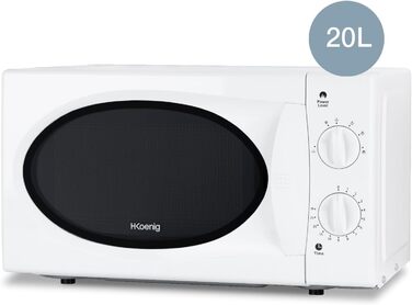 Мікрохвильова піч 20 л, 700 Вт білий VIO6 H.Koenig