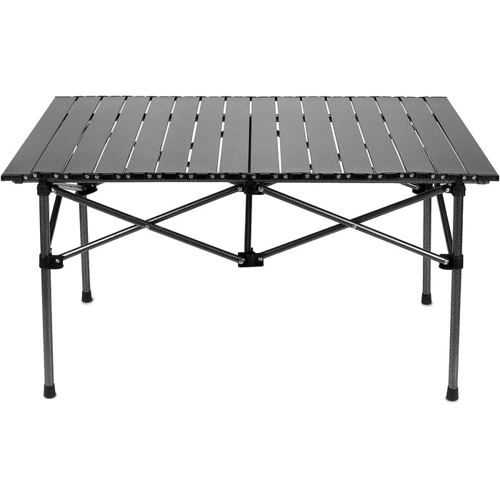 Складной стол для кемпинга 95 х 55 х 50 см черный QWORK