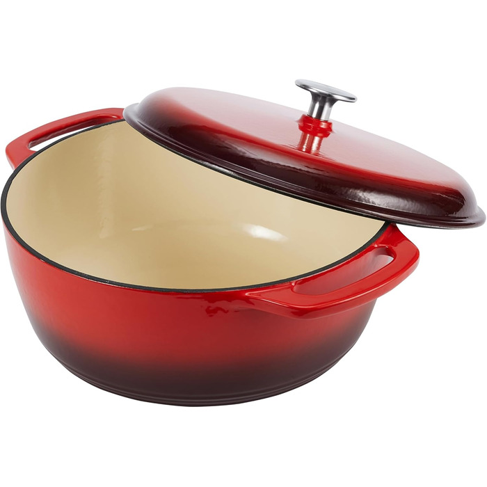Круглая эмалированная чугунная форма для запекания 6.9 л Kitchen-Profi Basics