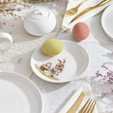 Тарілка Fissman 15 см EASTER порцеляна (13691)