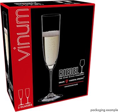 Бокал для шампанского 0,16 л, набор 2 предмета, Vinum Riedel