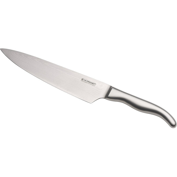 Нож шеф-повара, 20 см дамасская сталь, нержавеющая сталь Le Creuset