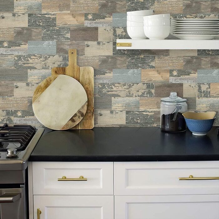 Самоклеюча панель для кухонного фартуха 34 х 29 см DEWOO