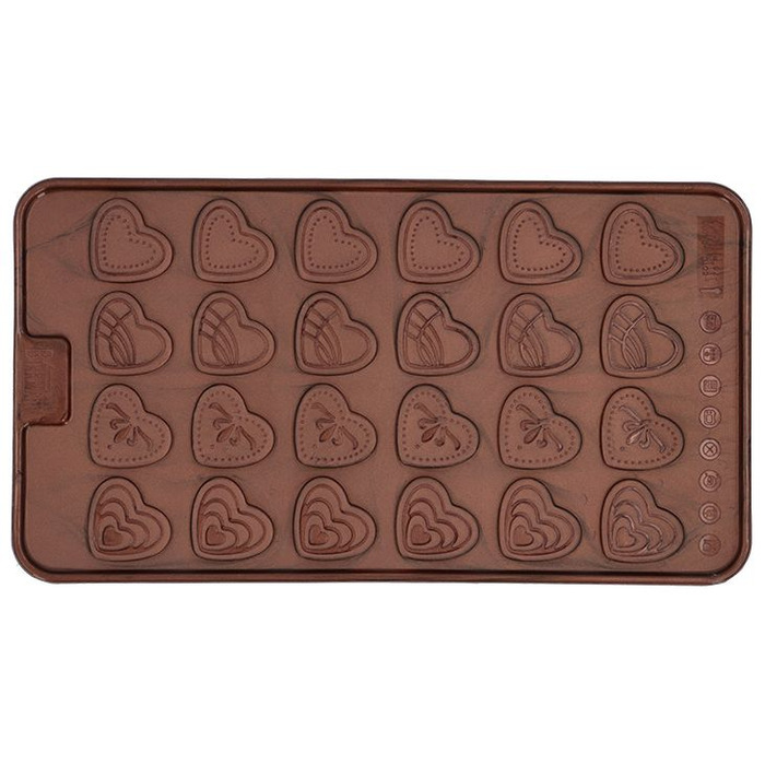 Форма для приготування шоколадних прикрас, 21 х 11,5 см, RBV Birkmann