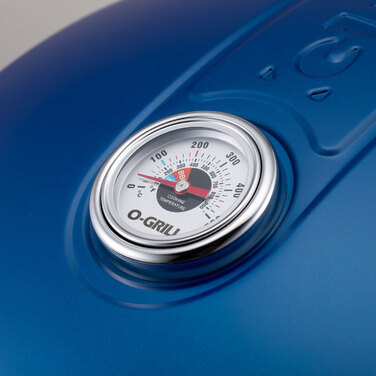 Портативный переносной газовый гриль O-GRILL 900, синий + шланг в подарок! Код: 009063