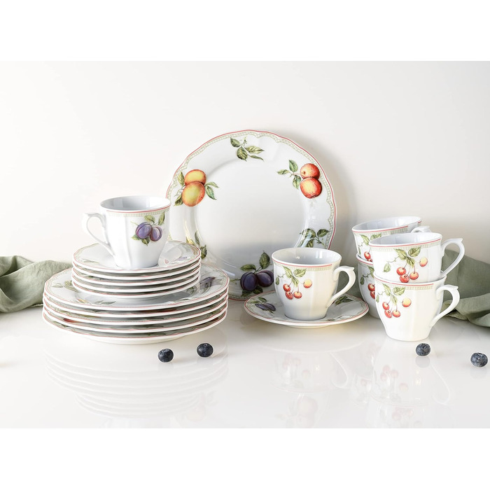 Кавовий сервіз 18 предметів Flora Orchard Creatable