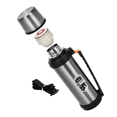 Термос Fissman 1500 мл колір сріблястий (9870)