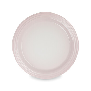 Тарелка обеденная 27,2 см розовая Shell Pink Le Creuset
